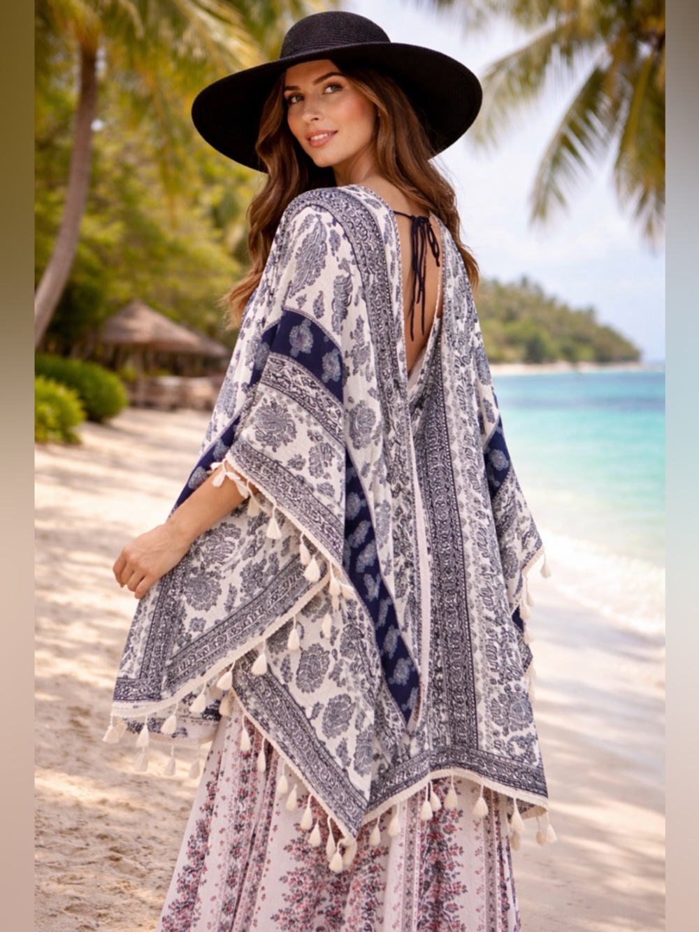 Lulla tassel kimono